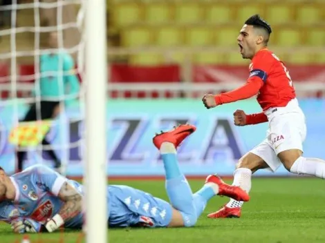 Falcao le dio el triunfo a Mónaco