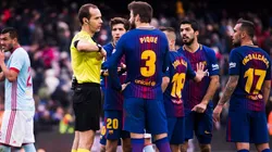 Gol de Messi ante Celta con Barcelona