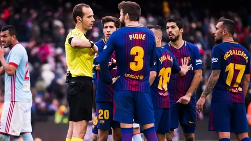 Gol de Messi ante Celta con Barcelona