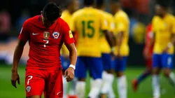 LAMENTO. Alexis, tras quedar eliminado luego de perder ante Rusia.
