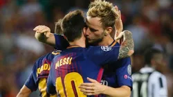 Messi y Rakitic, compañeros en Espana, rivales en Rusia.