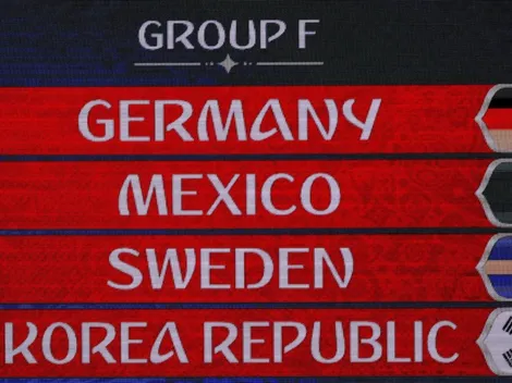 México quedó en el grupo de la muerte