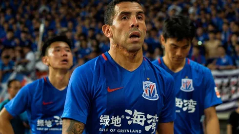 Tevez tuvo un año muy flojo en China.
