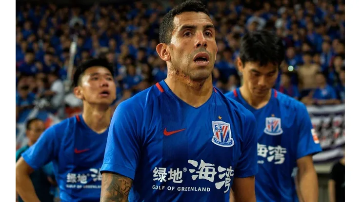 Tevez tuvo un año muy flojo en China.
