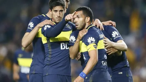 Pérez y Tevez ya se dieron el gusto de jugar juntos en Boca.