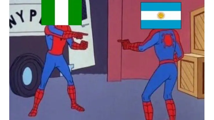 "OTRA VEZ TÚ". Nigeria y Argentina ya es una constante de los Mundiales.