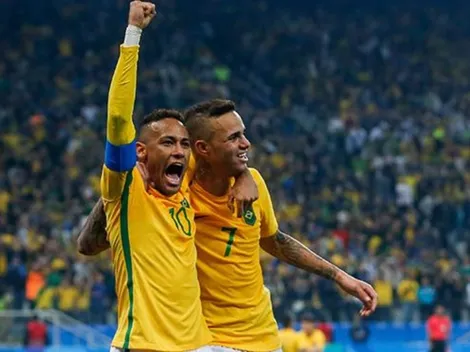 Neymar felicitó a Luan y a Gremio