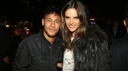 Neymar junto a su superamiga Alessandra Ambrossio.