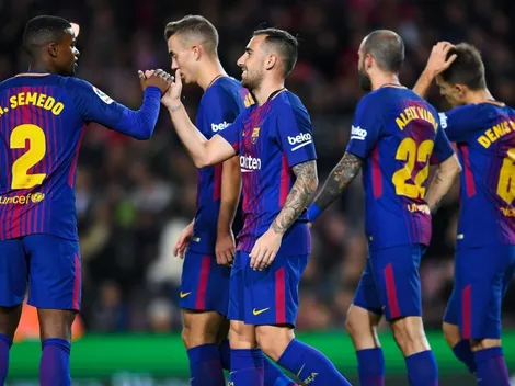 El Barça muleto hizo el trámite y goleó al Murcia