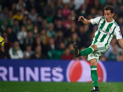 Golazo de Guardado en el empate de Betis