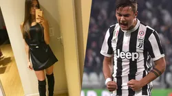 Dybala junto a Anto, su pareja