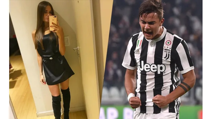 Dybala junto a Anto, su pareja