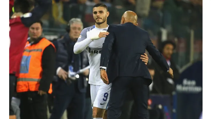 Mauro Icardi despues del Inter vs Cagliari