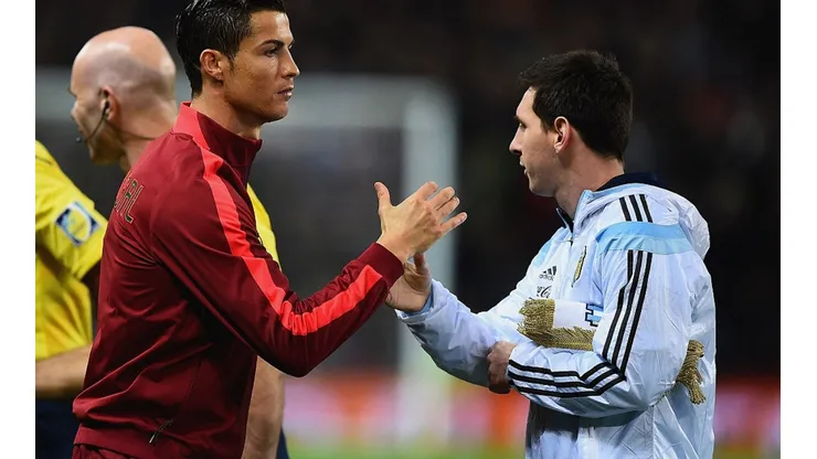 Cristiano Ronaldo y Lionel Messi, los dos mejores.