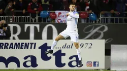 IL CAPITANO. Icardi celebra el segundo con Inter en Cagliari (Foto: Getty).