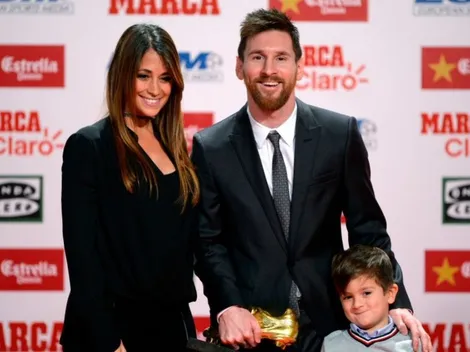 Antonella y Thiago, centros en la entrega de la Bota de Oro
