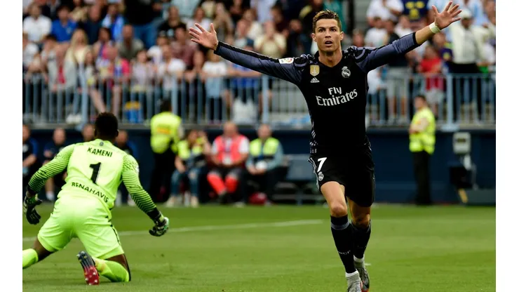 LA BESTIA. Cristiano Ronaldo ya sabe lo que es marcarle al Málaga.
