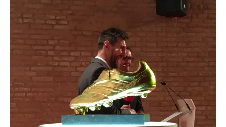 Lionel Messi obtuvo su cuarta Bota de Oro