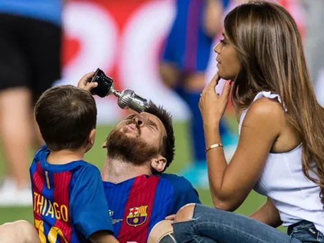 La foto más tierna de los Messi