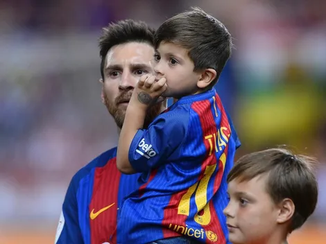 "Thiago me ve en casa y me dice 'Leo Messi'"