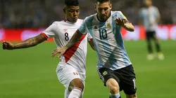 Wilder Cartagena tuvo la posibilidad de marcar a Lionel Messi en las Eliminatorias.