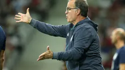 Marcelo Bielsa dirigiendo a Lille.