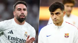 Pedri le envió un sentido mensaje a Dani Carvajal tras la lesión que sufrió en el Real Madrid vs. Villarreal.