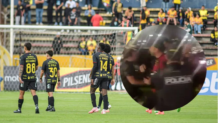 VIDEO | Jugadores de Barcelona, a los gritos y empujones con sus propios hinchas