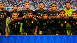 La Selección Peruana jugando en la Copa América 2024.