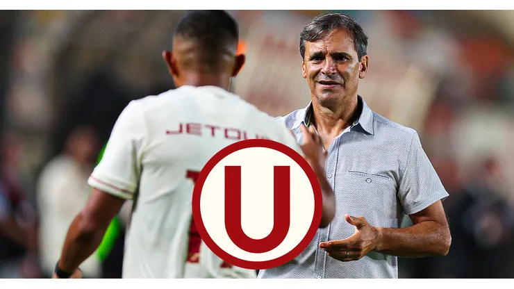 Fabián Bustos, técnico de Universitario de Perú.