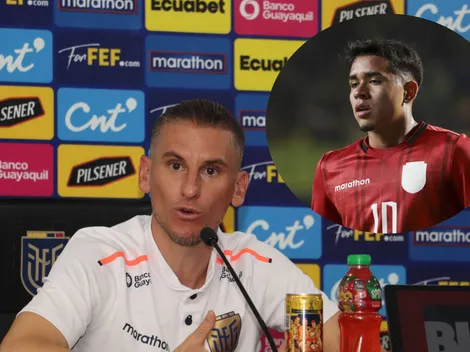 Sebastián Beccacece y su clara advertencia a Kendry Paéz