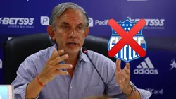 El presidente de Emelec renunció