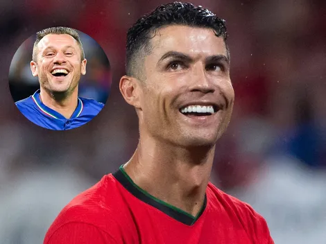 La hermana de CR7 ataca a Cassano: "Era un recogepelotas"