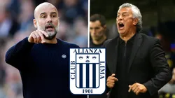 Pep Guardiola y Néstor Gorosito.