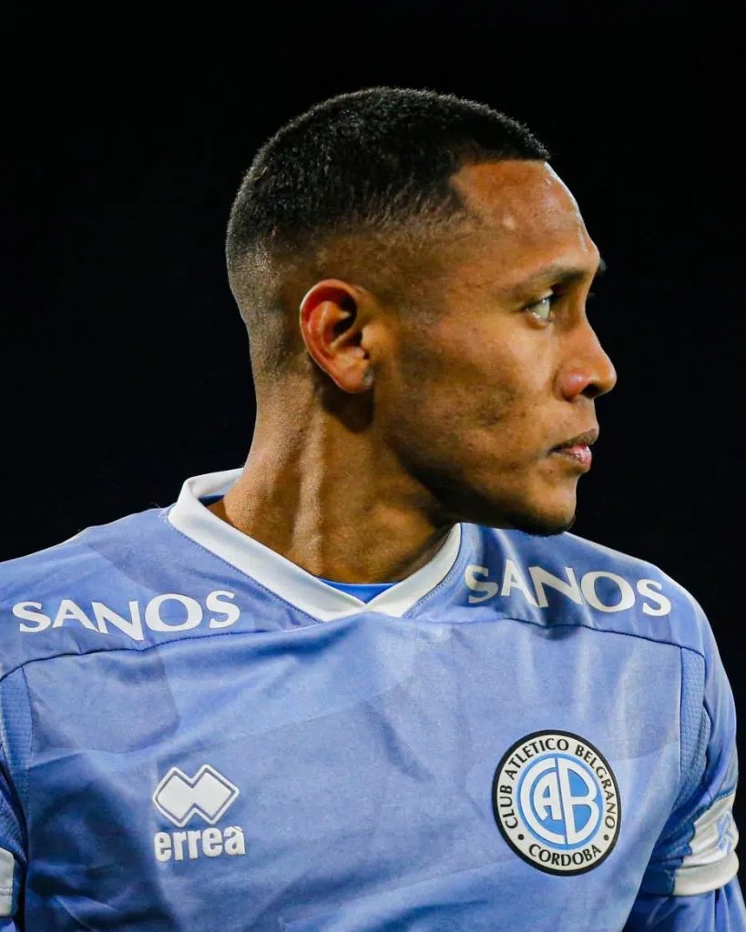 Bryan Reyna jugando en la Liga Argentina. (Foto: Belgrano).