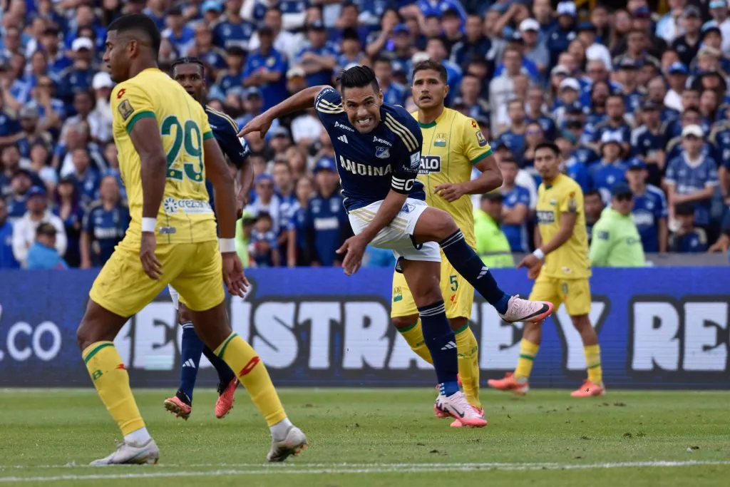 Falcao tiene contrato hasta final de 2024 con Millonarios. (Foto: Imago)