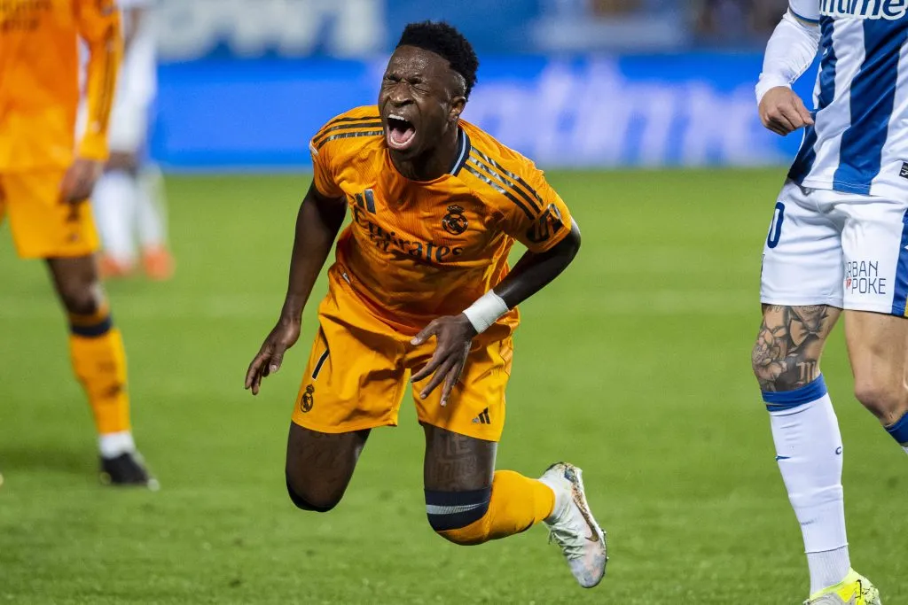 Vinicius Junior en el partido con Leganés.