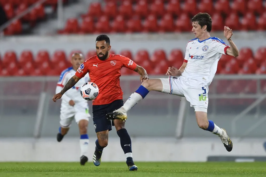 Jonathan Herrera jugando en Independiente de Avellaneda. (Foto: Getty).