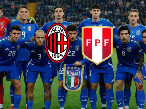 Nació en Italia, juega en el AC Milan, y estaría encantado de jugar para la Selección de Perú