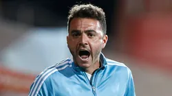 Mariano Soso dirigiendo en Alianza Lima.