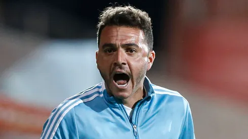 Mariano Soso dirigiendo en Alianza Lima.