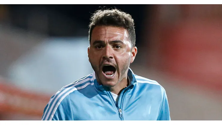 Mariano Soso dirigiendo en Alianza Lima.