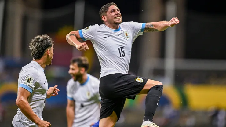 Hasta FIFA elogio el golazo de Fede Valverde con Uruguay.