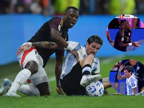 VIDEO | Así fue el tenso cruce entre Luis Advíncula y Rodrigo De Paul