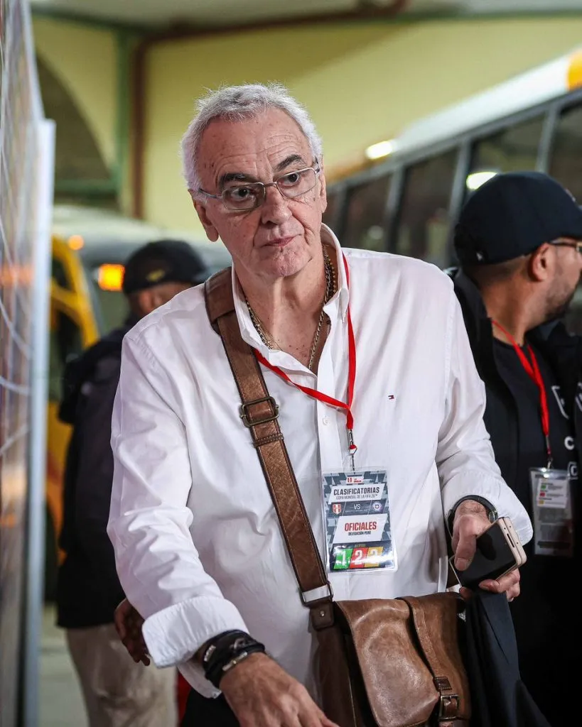 Jorge Fossati lleva cerca de un año como DT de Perú.