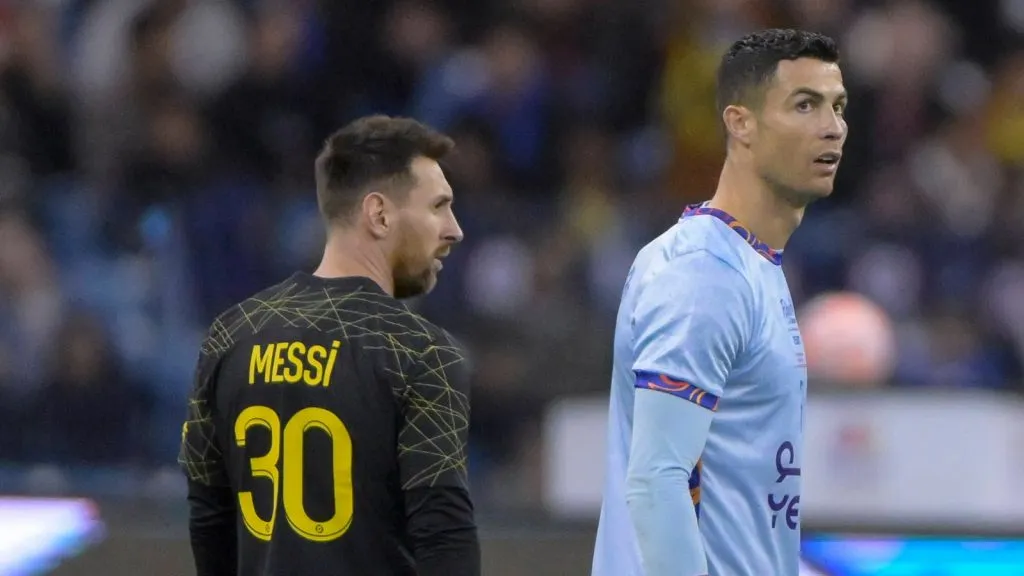 Messi vs. CR7, por última vez en el mismo césped el pasado 19 de enero del 2023: IMAGO