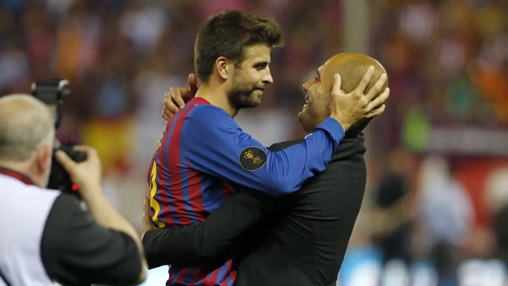 Piqué se rindió en elogios a Guardiola en plena crisis de resultados en Manchester City: IMAGO