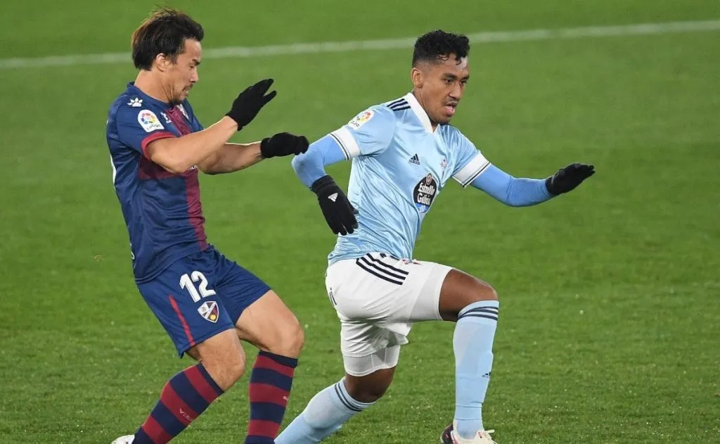 Renato Tapia estuvo varios años en el Celta de Vigo.