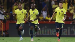 Ecuador se luce en el primer tiempo