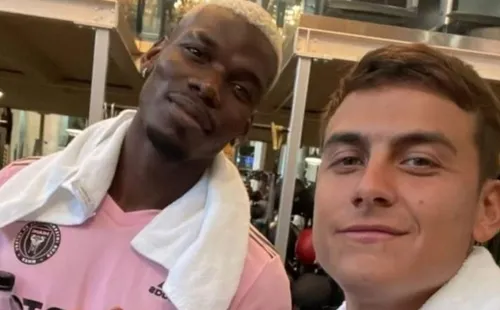 Pogba se ha dejado hasta ver en redes con la camiseta de Inter Miami de Beckham: IMAGO